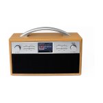 Xoro DAB 250 Internet Radio IR DAB+ BT WLAN Spotify Holzopt.