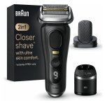 Braun Series 9 Pro+ 9590cc System wet&dry Atelier Black