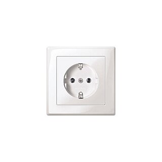 MERTEN MEG2301-1425 SCHUKO-Steckdose mit voller Abdeckplatte. a