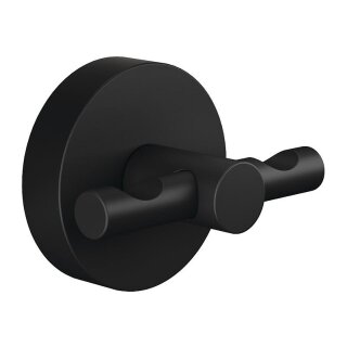 tesa Handtuchhaken MOON schwarz