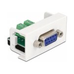 Easy 45 Modul D-Sub 9 Pin Buchse zu 10 Pin Terminalblock...