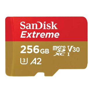 CARD Sandisk Extreme MICROsdxc CARD 256 GB