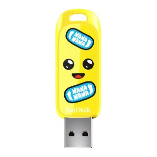 STICK Sandisk Fortnite Peely USB 3.2 Gen1 128GB 130MBs