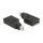 DELOCK Adapter mini Displayport 1.2 Stecker > Displayport Buchse 4K 90degree gedreht schwarz