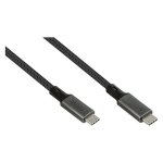 GoodConnections USB-C 4.0 (ST-ST) 1m Anschlusskabel...