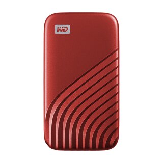 1TB WD MyPassport USB 3.2 Gen2 Red