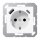 Jung A1520-15CAWW SCHUKOsteckdose m.USB Typ AC