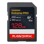 Card Extreme Pro SD UHS-I 128GB SD 250MB/s
