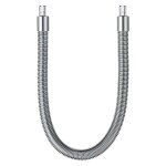 Jura 24114 Milchschlauch mit Edelstahlummantelung Silber