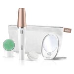 FaceSpa 851V Gesichtsepilierer - Gold - Weiß - 1.5...