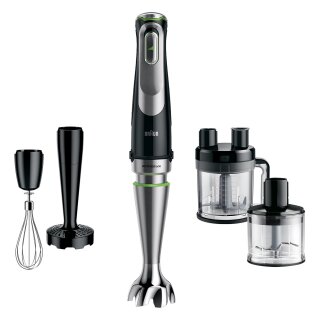 Multiquick 9 MQ 9195XLI Hand blender Premium black/brushed stainless steel