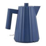 Plisse Wasserkocher blau, klein