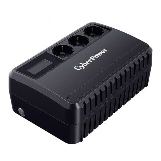 CyberPower BU Basic BU650EULCD 650VA 360W 3x Schukostecker-Anschluss u. USB