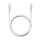 Silky Series Ladekabel Type-C to Type-C 100W 1m Wei