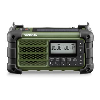 MMR-99 AM/FM Portables Notfall-Radio Waldgrün