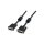 EFB DVI-D Dual Link,2x DVI-D 24+1,St.-St.,AWG 30.2m,sw