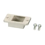EFB Keystone Einbaurahmen 1-Port,Zinkdruckguss,metallfarben