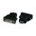 EFB DVI 24 1 Buchse auf HDMI Stecker vergossen vergoldete Kontakte mit Verschraubung