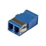 EFB Kupplung LC Duplex OS2 blau flanschlos