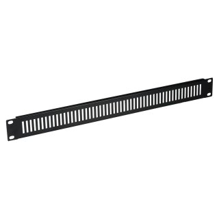 EFB 19" 1HE Blindplatte, perforiert, RAL9005