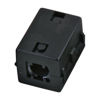 EFB Ferrit-Ringkern 10,0mm, schwarz, eckig