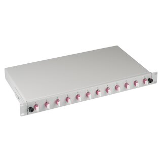 EFB Spleißbox LC 50/125Á OM4 ausziehbar, 48Pigtails / 24 Kup