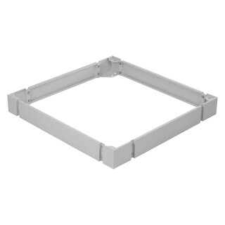 EFB PEL Sockel für 800x1000mm, H=100mm, voll, RAL7035