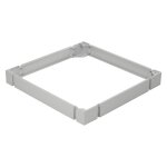 EFB PEL Sockel für 800x1000mm, H=100mm, voll, RAL7035