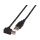 EFB USB2.0 Anschlusskabel A-B (gewinkelt), St.-St., 1,8m, schwarz, Classic