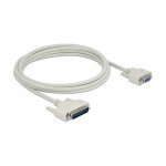 Serielles Kabel D-Sub 25 Stecker zu D-Sub 9 Buchse 3 m