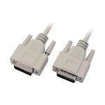 EFB Datenkabel seriell 1:1, 2x DSub 15, St.-St., 5,0m, beige