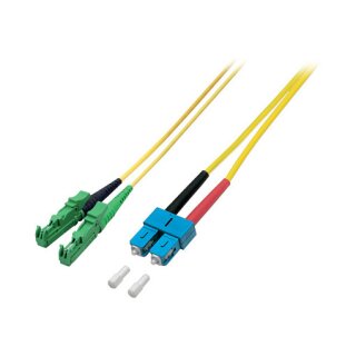 EFB R&M Duplex Patchkabel E2000/APC-SC OS2 5m 3mm gelb G657A1 Grade C