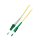 EFB Simplex Patchkabel LC/APC-SC/APC OS2 G657A2 1m LSZH 2mm gelb