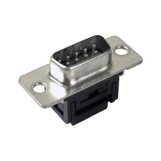 EFB DSub Stecker, Schneid-Klemme, flache Bauform, EDSF 09 LPIII/Z