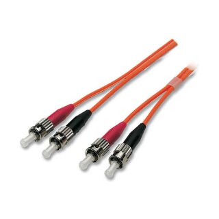 EFB Duplex Patchkabel ST-ST OM2 2m LSZH 3mm orange
