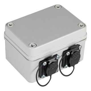 NWSZ EFB 53730.1V2 IP67 Gehäuse mit 2xRJ45 Ports Cat.6A u.2xM16 Verschraubungen