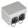 NWSZ EFB 53730.1V2 IP67 Gehäuse mit 2xRJ45 Ports Cat.6A u.2xM16 Verschraubungen