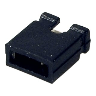 EFB Adressierstecker EKSP/G schwarz, RM 2,54mm, offen,100er