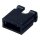 EFB Adressierstecker EKSP/G schwarz, RM 2,54mm, offen,100er