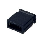 EFB Adressierstecker EKS/G schwarz, RM2,54, geschlossen,...