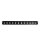 EFB Frontplatte 1HE 12x Keystone + 12x SC- Simplex, RAL9005