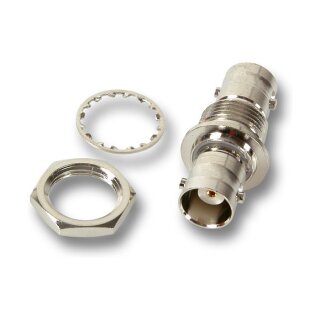 EFB Einlochadapter Buchse/Buchse RG59/62 75/93 Ohm mit Masseisolation