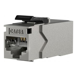 EFB Keystone Einbauadapter RJ45 STP, Cat.6A, 90 Anschlu, Zinkdruckgu T=40mm
