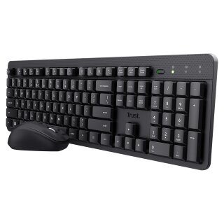 Trust Ody II Wireless Keyboard & Mouse Black DE