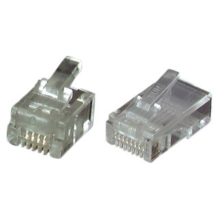 EFB 37519.1-100 Modular Stecker RJ45 E-MO 8/8 SR VPE100