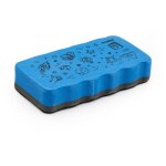 Whiteboard Schwamm magnetisch blau
