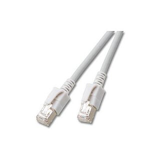 EFB RJ45 Patchkabel Cat.6A S/FTP FRNC VC LED grau 20m