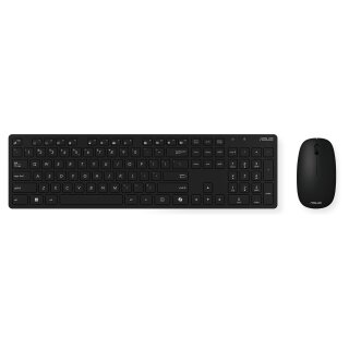 Asus W5000 kabelloses Tastatur-Maus-Set. dt. Layout. Schwarz