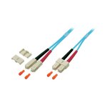 EFB Duplex Patchkabel SC-SC 50/125 OM3 LSZH 3mm 20m aqua