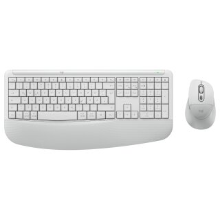 Logitech Signature Comfort Plus MK880 OFF-WHITE QWERTZ